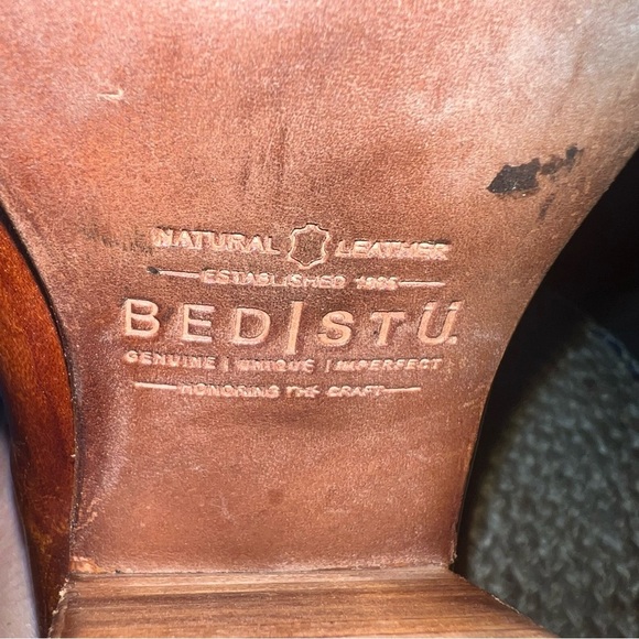 Bed Stu Onset Cobbler Series Peep Toe Bootie - Picture 9 of 10